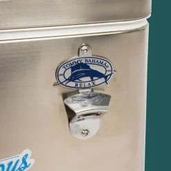 Tommy Bahama Camping Coolers|Beach Coolers-54 Quart Portable Stainless Cooler
