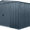 Arrow Metal Sheds-10 x 10 x 6 ft Anthracite Shed