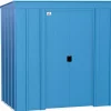 Arrow Metal Sheds-6 x 4 x 6 ft Blue Shed
