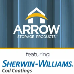 Arrow Metal Sheds-6 x 4 x 6 ft Blue Shed