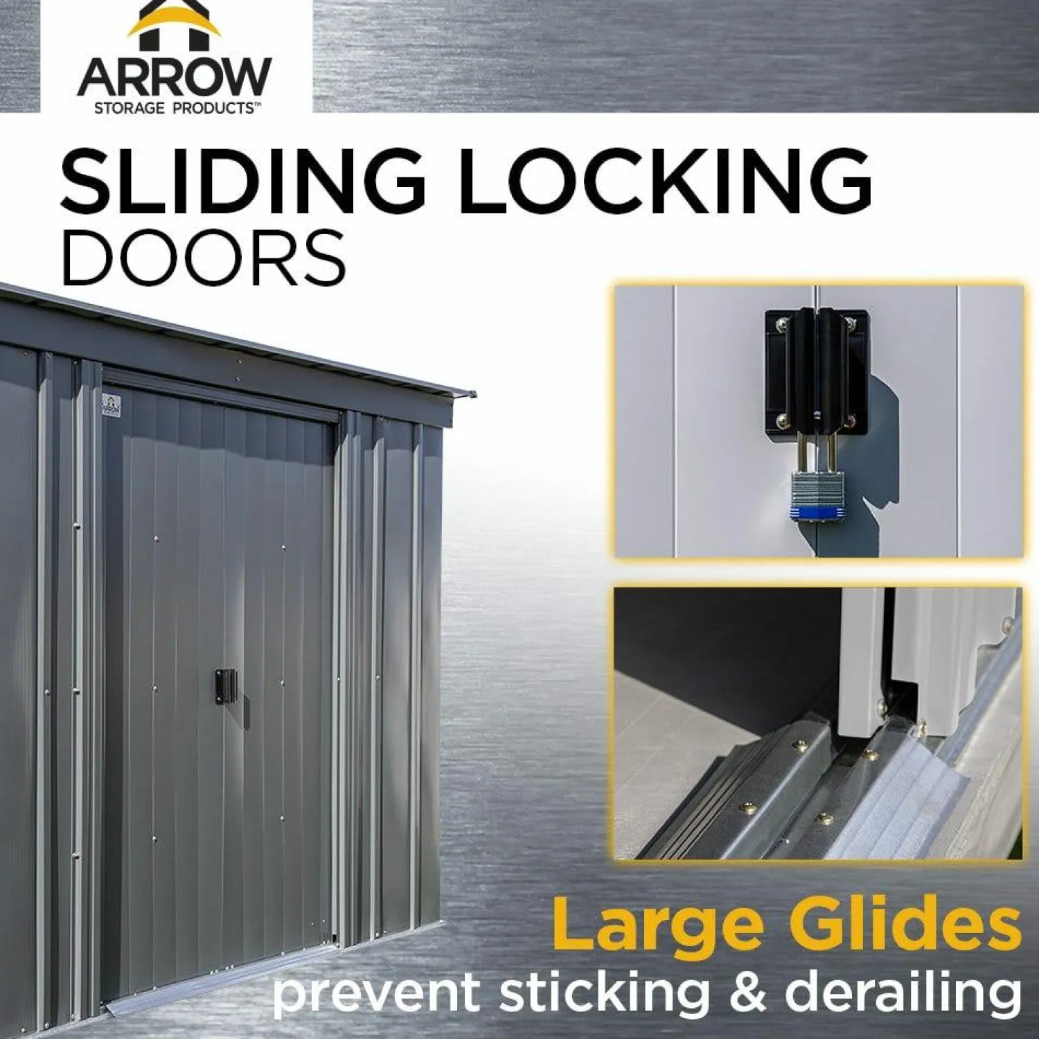 Arrow Metal Sheds-6 x 4 x 6 ft Blue Shed