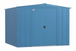 Arrow Metal Sheds-8 x 8 x 6 ft Blue Shed
