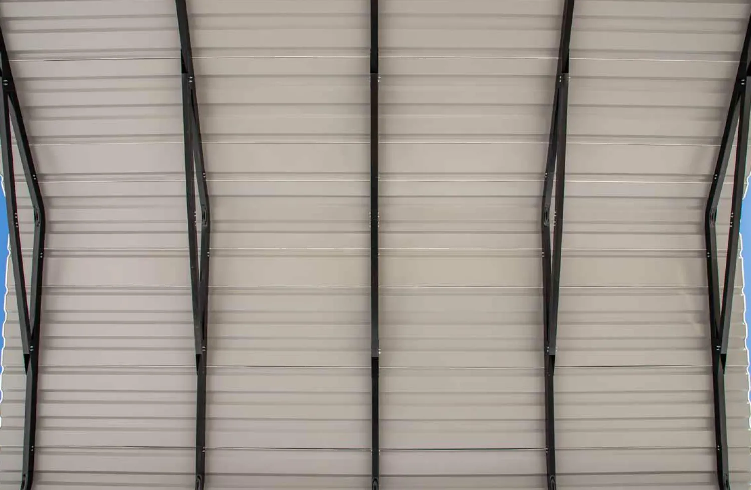 Arrow Rv|Vans-14 x 38 x 14 ft Charcoal RV Carport