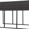 Arrow Auto-10 x 20 x 7 ft Charcoal Carport