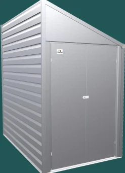 Arrow Metal Sheds|Garden Sheds-4 x 7 x 6.8 ft Charcoal Yardsaver Steel Storage Shed