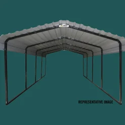 Arrow Truck/Suv-12 x 29 x 7 ft Eggshell Carport