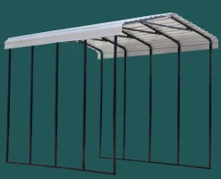 Arrow Semi-Truck|Vans-14 x 20 x 14 ft Eggshell RV Carport