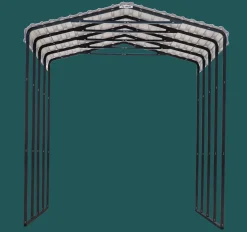 Arrow Semi-Truck|Vans-14 x 20 x 14 ft Eggshell RV Carport