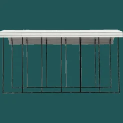 Arrow Semi-Truck|Vans-14 x 29 x 14 ft Eggshell RV Carport