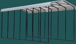 Arrow Semi-Truck|Rv-14 x 33 x 14 ft Eggshell RV Carport