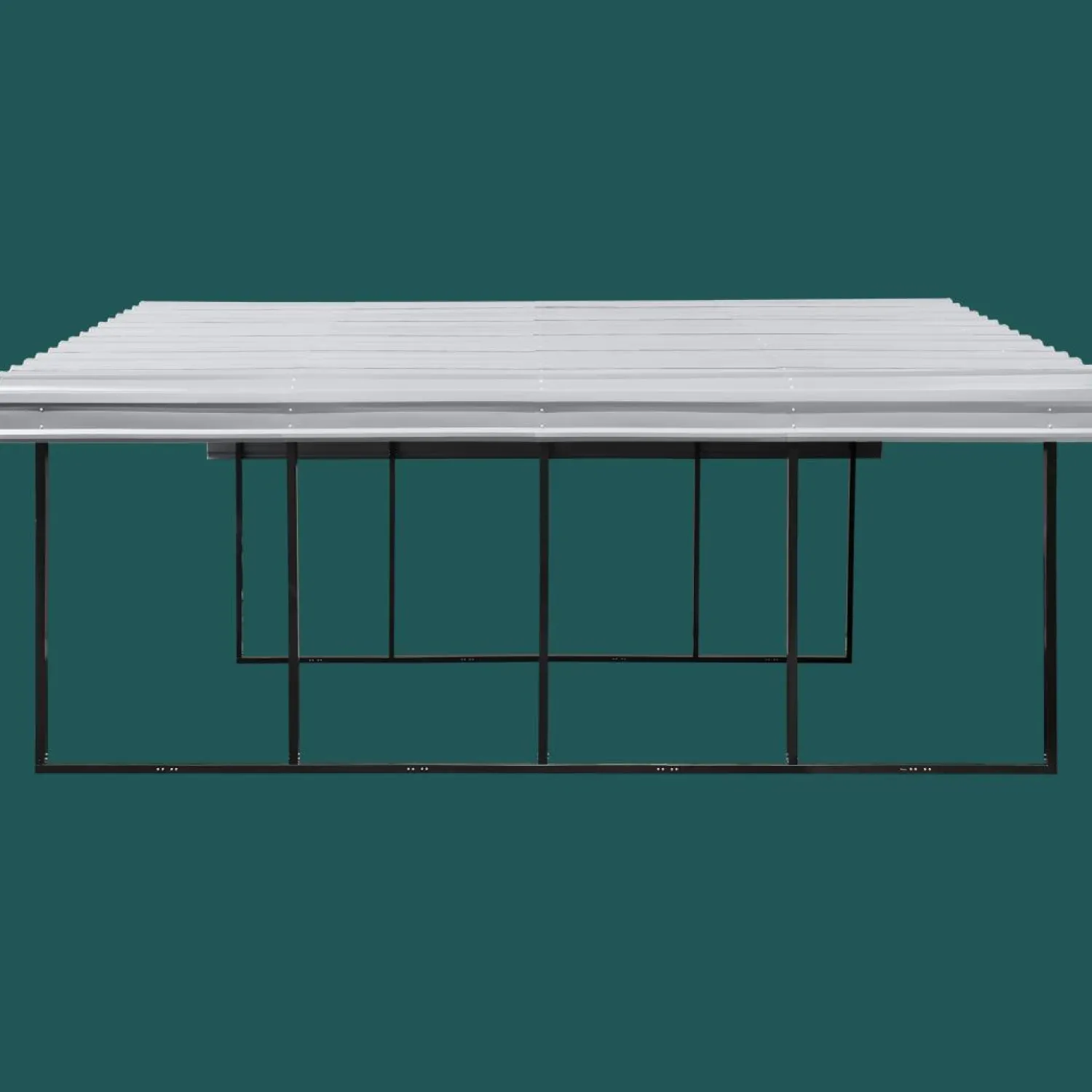 Arrow Truck/Suv|Auto-20 x 20 x 7 ft Eggshell Carport