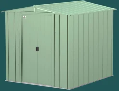 Arrow Metal Sheds-6 x 7 x 6 ft Green Shed