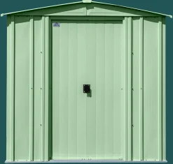 Arrow Metal Sheds-6 x 7 x 6 ft Green Shed