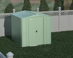 Arrow Metal Sheds-6 x 7 x 6 ft Green Shed