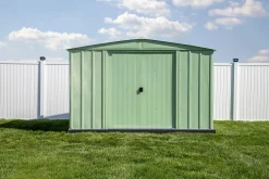 Arrow Metal Sheds-12 x 10 x 6 ft Green Shed