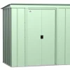 Arrow Metal Sheds-6 x 4 x 6 ft Green Shed