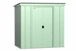 Arrow Metal Sheds-6 x 4 x 6 ft Green Shed