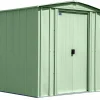 Arrow Metal Sheds-5 x 6 x 6 ft Green Shed