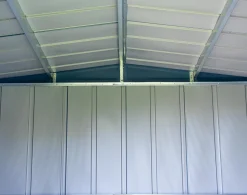 Arrow Metal Sheds-10 x 7 x 6 ft Grey Shed