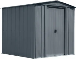 Arrow Metal Sheds-6 x 7 x 6 ft Grey Shed