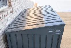 Arrow Metal Sheds-6 x 3 x 4 ft Grey Shed