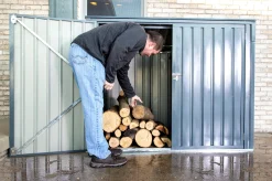 Arrow Metal Sheds-6 x 3 x 4 ft Grey Shed