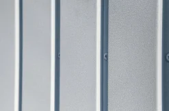 Arrow Metal Sheds-Aspen 12x20 ft. Cool Grey Metal Shed