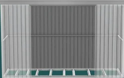 Arrow Floor Frame & Base Kits-Blue Grey Floor Frame Kit for Elite Sheds 6x4, 8x4, and 10x4 ft.