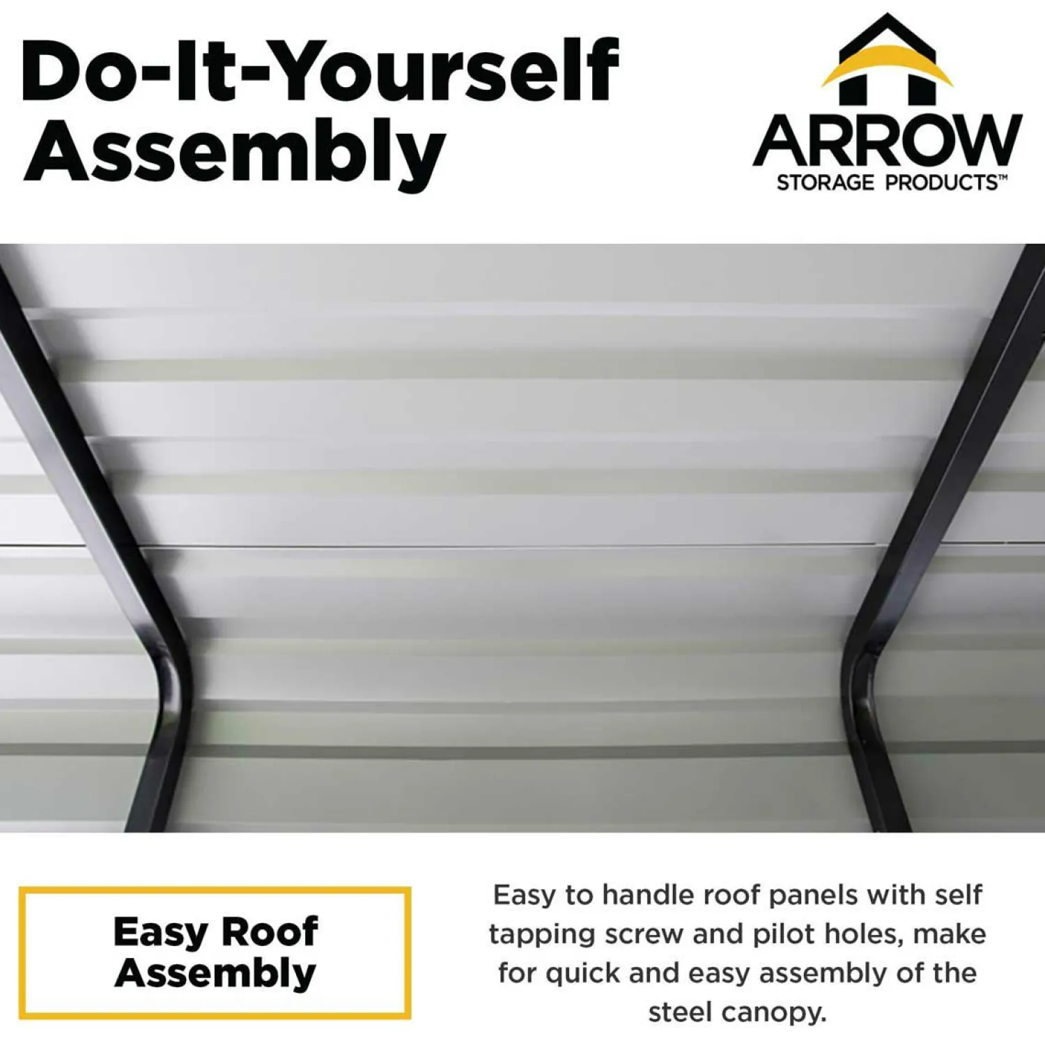 Arrow Truck/Suv|Auto-Carport, 20 ft. x 33 ft. x 7 ft. Eggshell