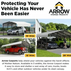 Arrow Boat|Tractor-Carport Kit - Build your Own
