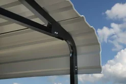 Arrow Equipment|Golf Cart-Carport 20x20x09 Charcoal BKP