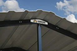 Arrow Boat-Carport 20x24x09 Eggshell BKP