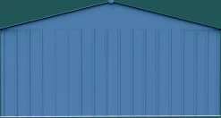 Arrow Metal Sheds-Classic 14 x 14 x 7 ft Blue Grey Steel Storage Shed