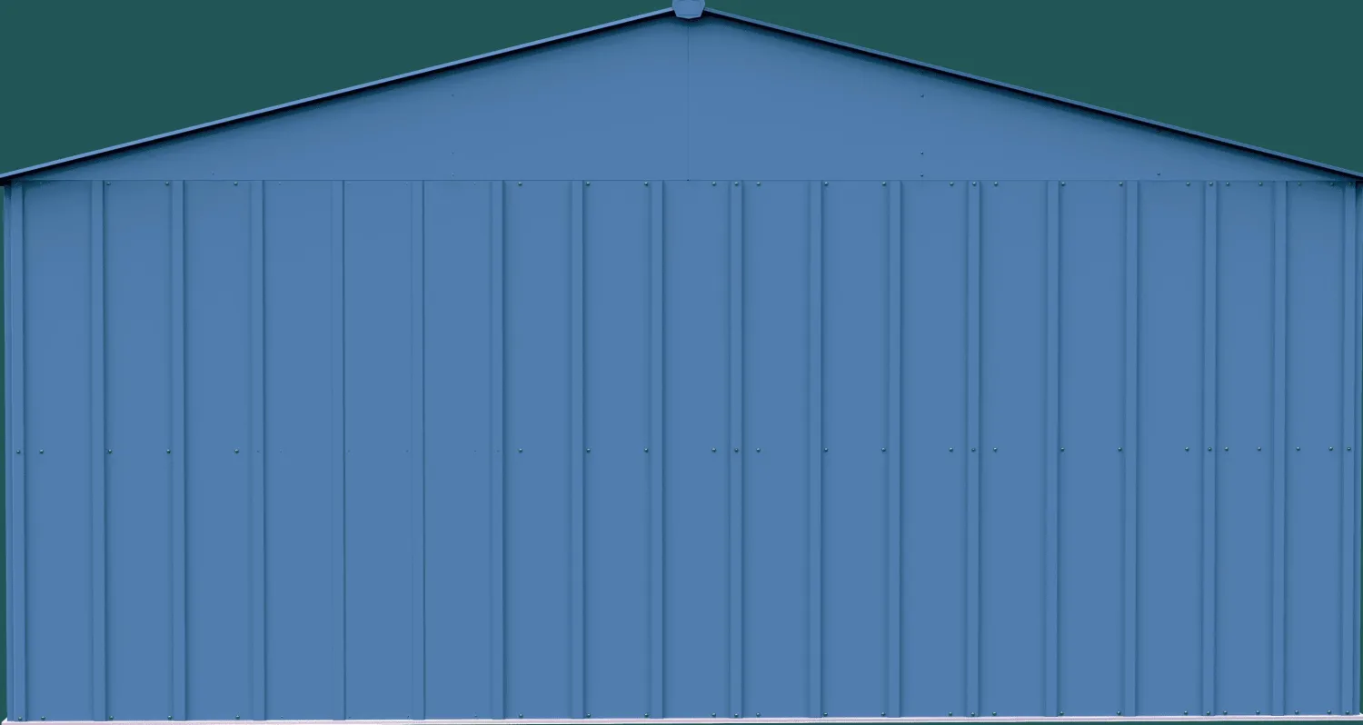 Arrow Metal Sheds-Classic 14 x 12 x 7 ft Blue Grey Steel Storage Shed