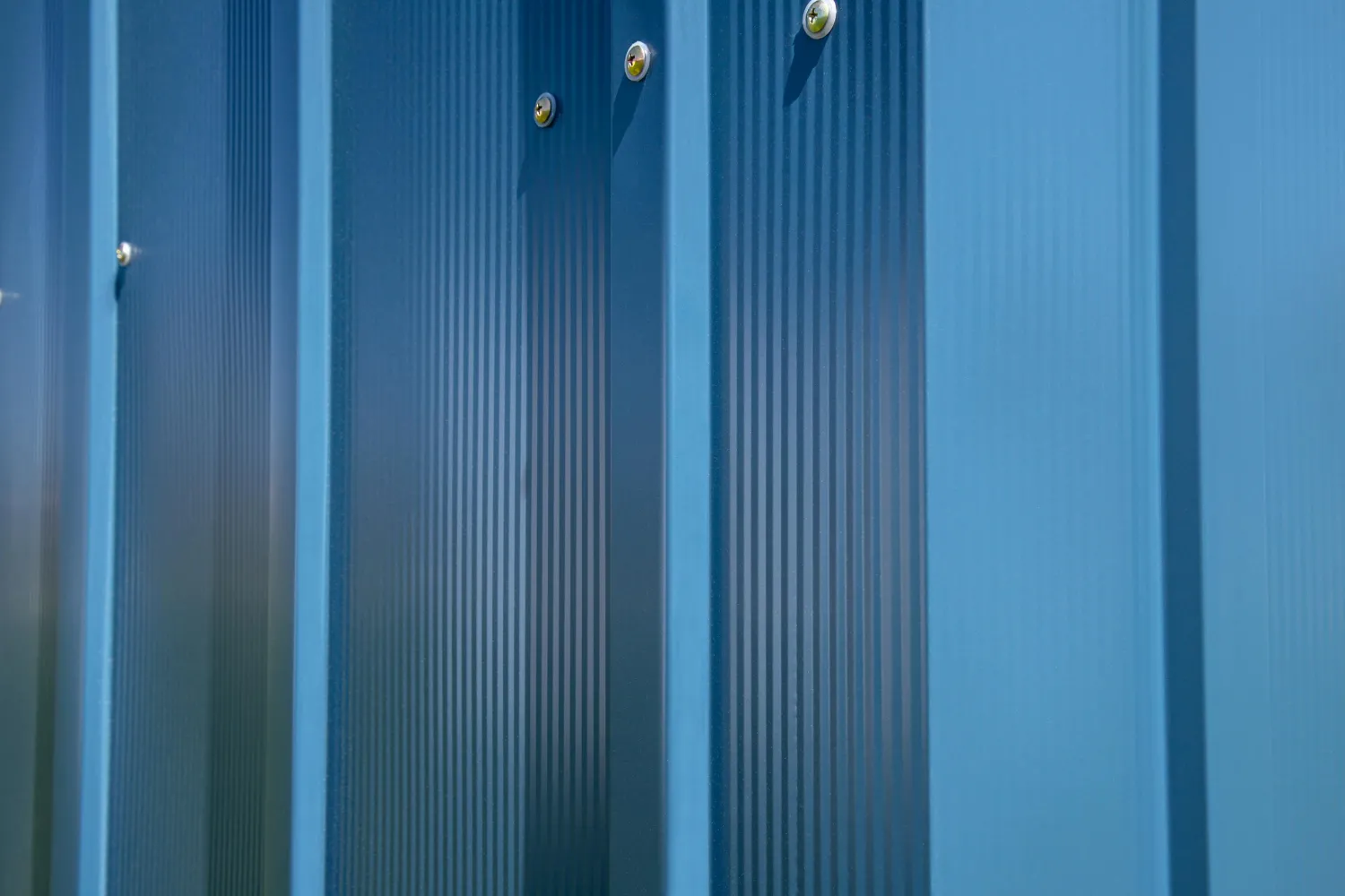 Arrow Metal Sheds-Classic 14 x 12 x 7 ft Blue Grey Steel Storage Shed