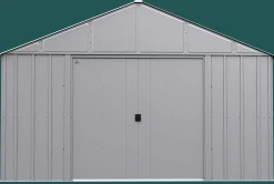 Arrow Metal Sheds-Classic Metal Shed, 12 x 14, Flute Grey