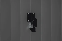 Arrow Metal Sheds-Classic Metal Shed, 12 x 12, Charcoal