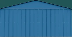 Arrow Metal Sheds-Classic Metal Shed, 14 x 17, Blue Grey
