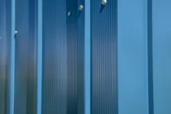 Arrow Metal Sheds-Classic Metal Shed, 14 x 17, Blue Grey