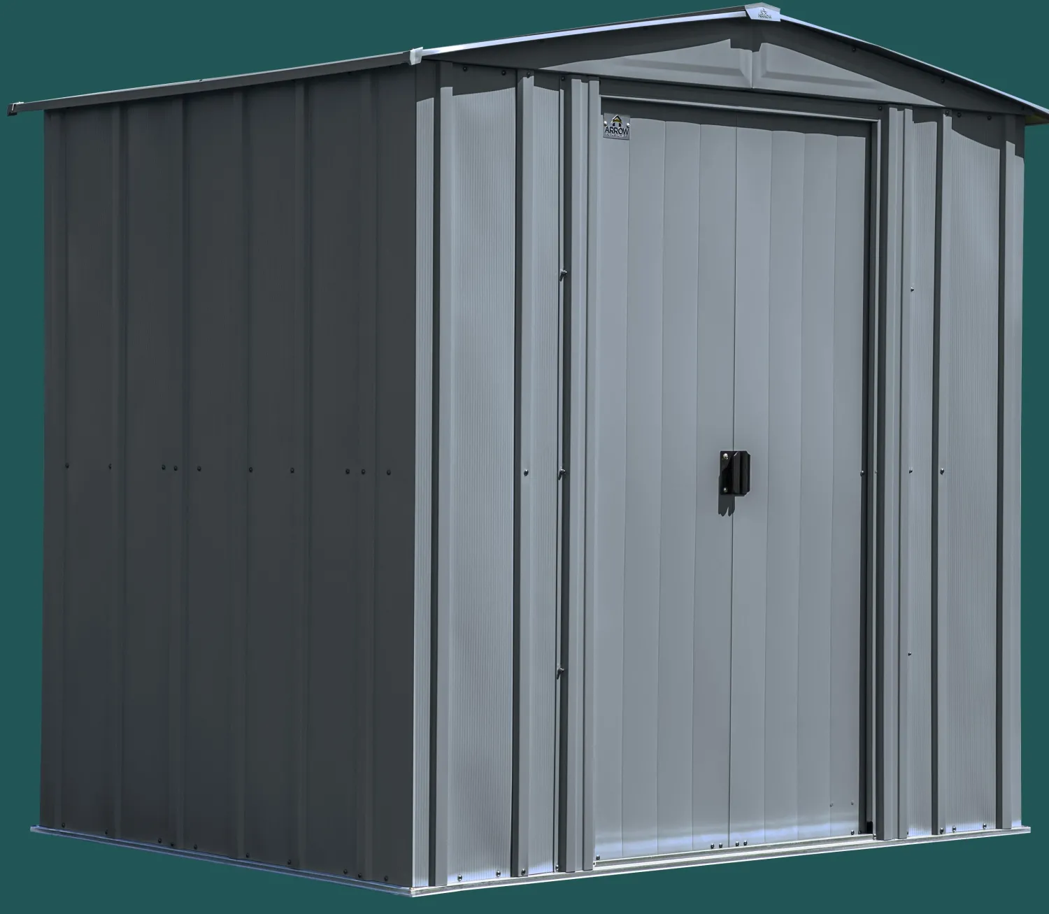 Arrow Metal Sheds-Classic Steel Storage Shed, 10 ft. x 14 ft., Sage Green