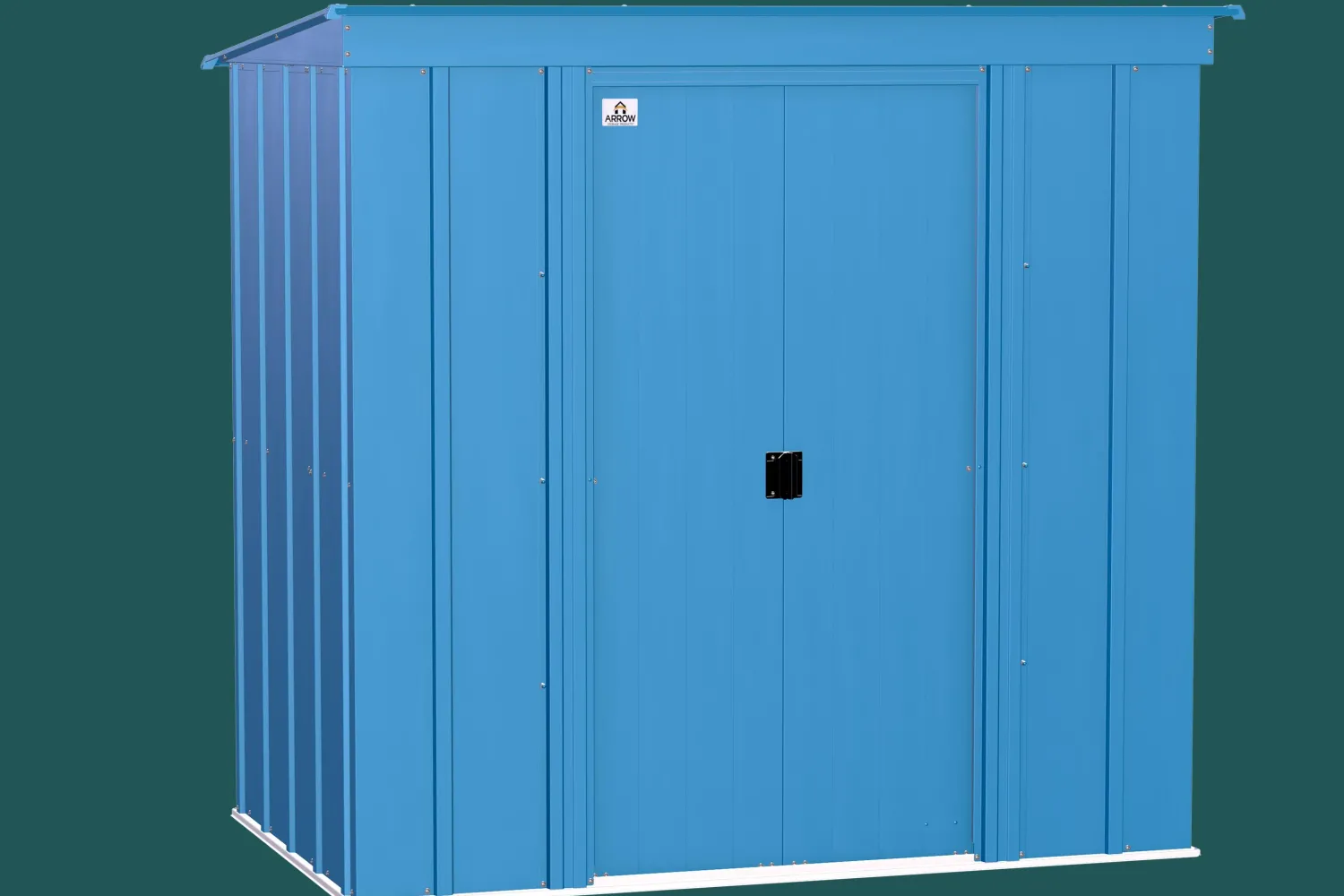 Arrow Metal Sheds-Classic Steel Storage Shed, 10 ft. x 14 ft., Sage Green