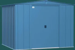 Arrow Metal Sheds-Classic Steel Storage Shed, 8x7, Blue Grey
