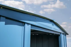 Arrow Metal Sheds-Classic Steel Storage Shed, 10X7, Blue Grey