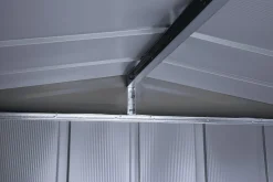 Arrow Metal Sheds-Classic Steel Storage Shed, 8X7, Charcoal