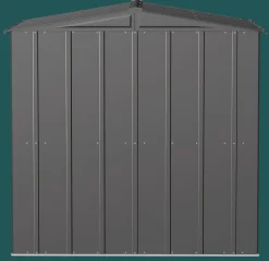 Arrow Metal Sheds-Classic Steel Storage Shed, 6X6, Charcoal