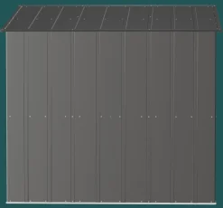 Arrow Metal Sheds-Classic Steel Storage Shed, 10X7, Charcoal