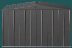 Arrow Metal Sheds-Classic Steel Storage Shed, 10X7, Charcoal