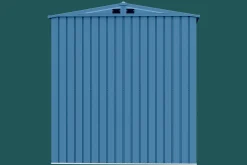 Arrow Metal Sheds-Elite 6 x 6 x 7 ft Blue Grey Steel Storage Shed