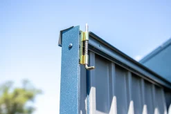 Arrow Metal Sheds-Elite 10 x 14 x 8 ft Blue Grey Steel Storage Shed