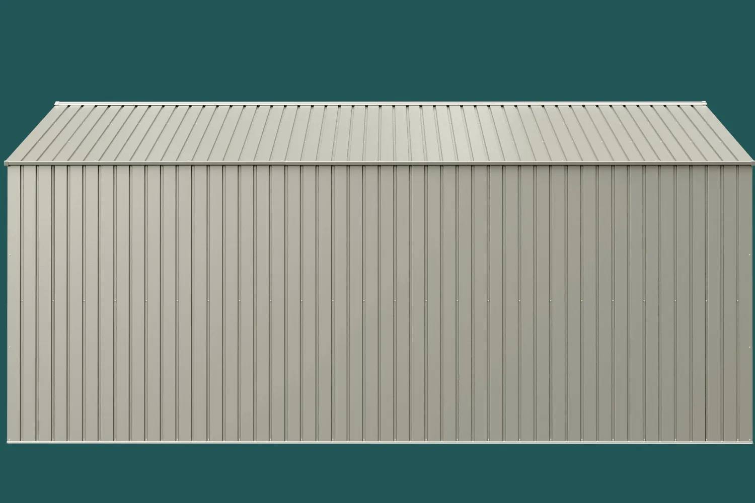 Arrow Metal Sheds-Elite 14 x 16 x 8 ft Cool Grey Steel Storage Shed